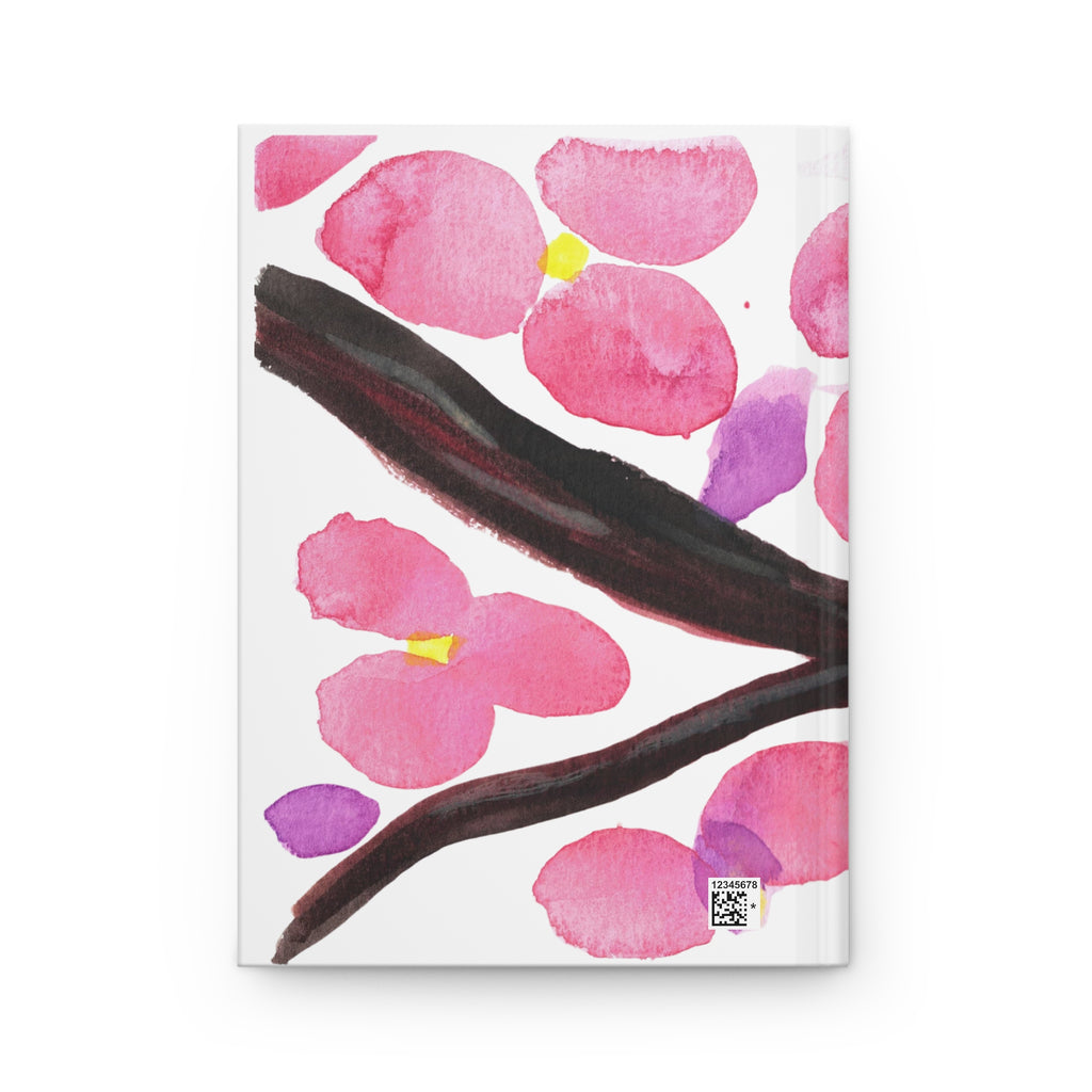 Artist Link: Pink Cherry Blossom Hardcover Journal Matte