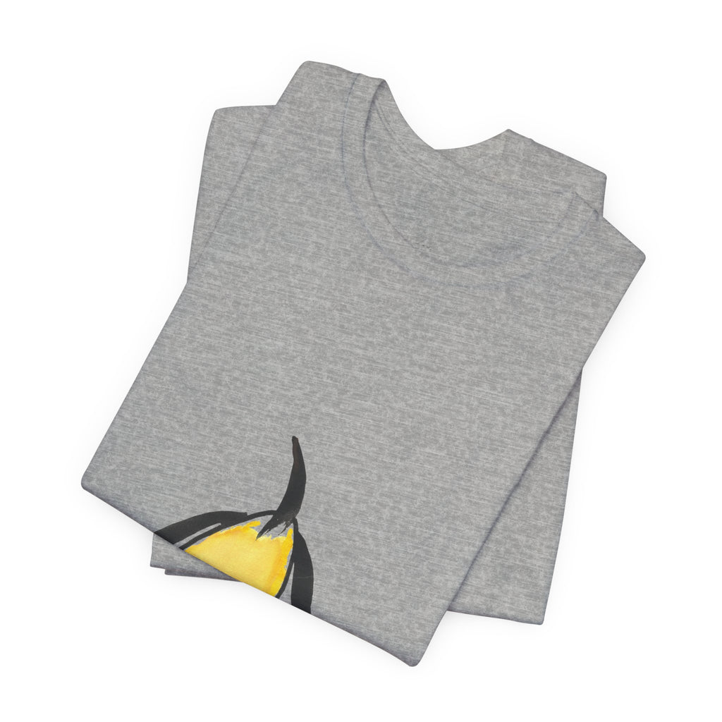 Artist Link: Minimal Yellow Penguin Graphic T-Shirt