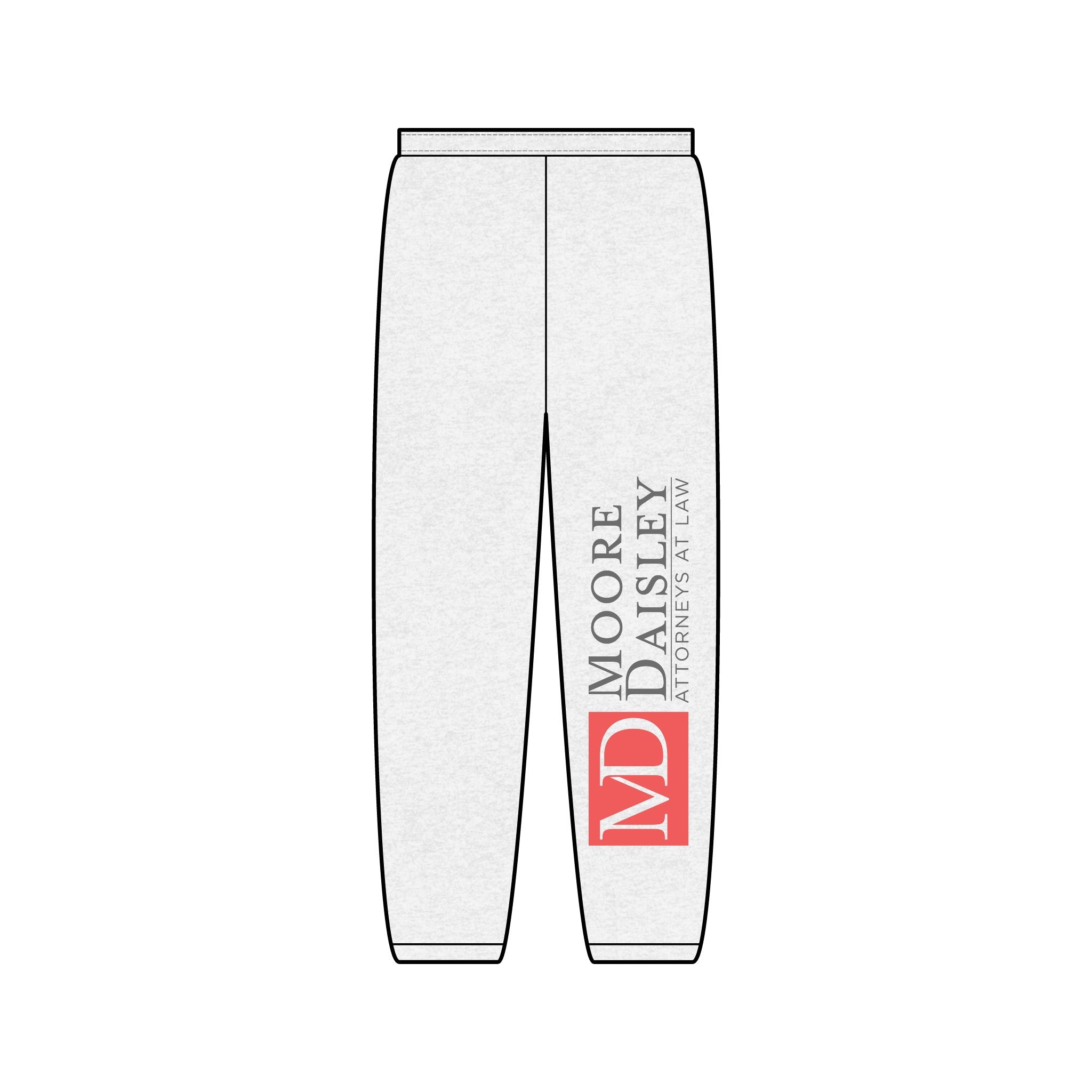 Moore Daisley Law Logo Sweatpants — MD Attorney Branded Joggers