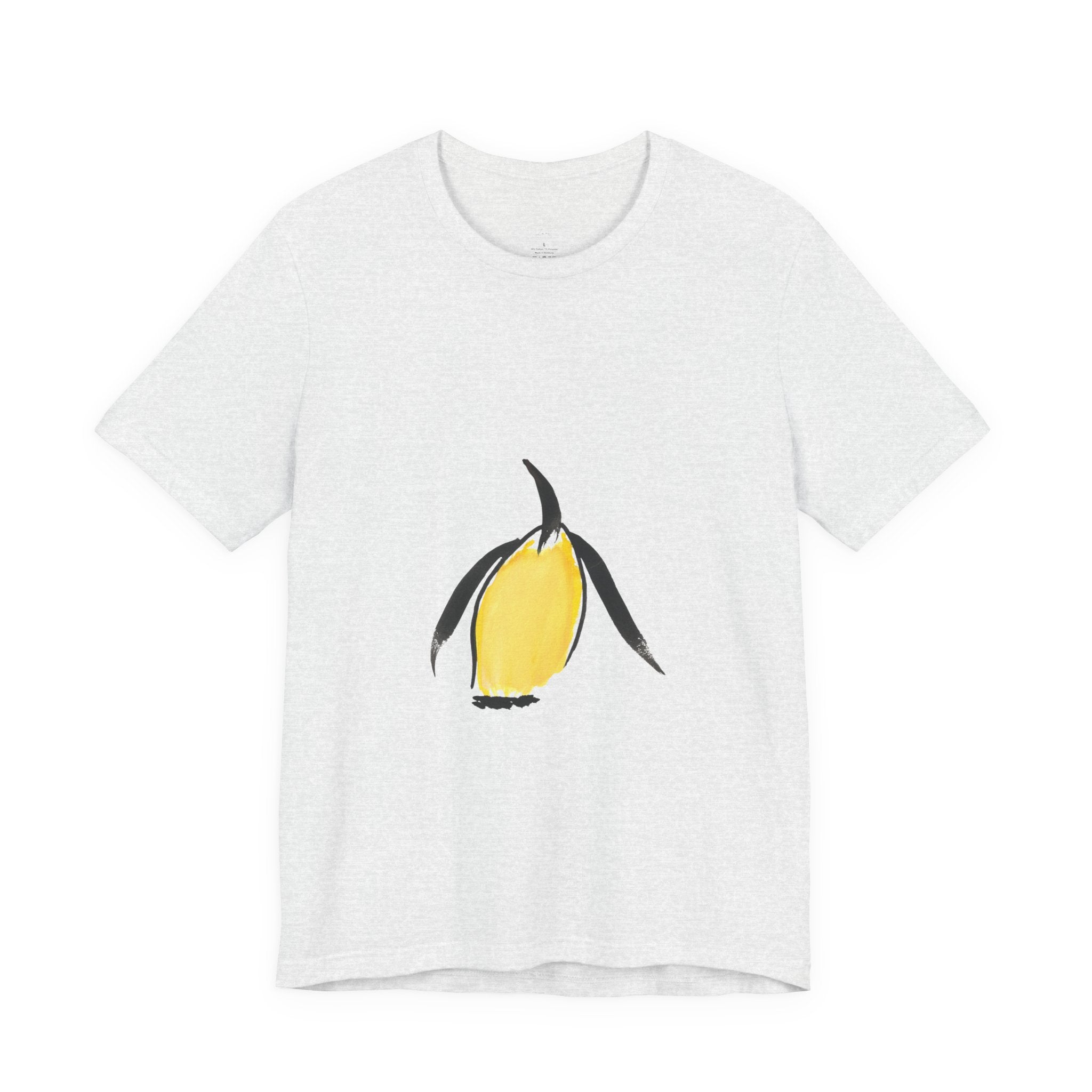 Artist Link: Minimal Yellow Penguin Graphic T-Shirt