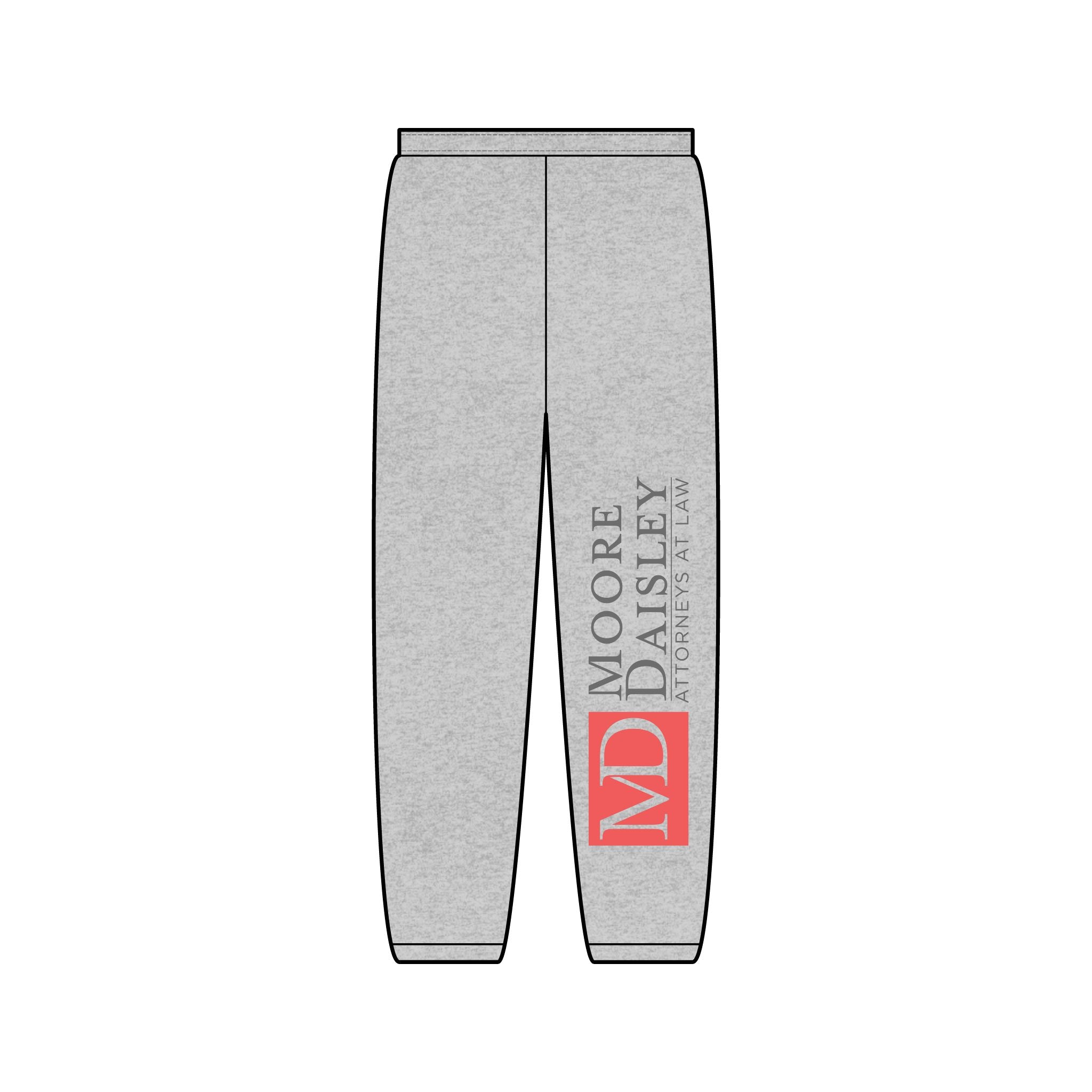 Moore Daisley Law Logo Sweatpants — MD Attorney Branded Joggers