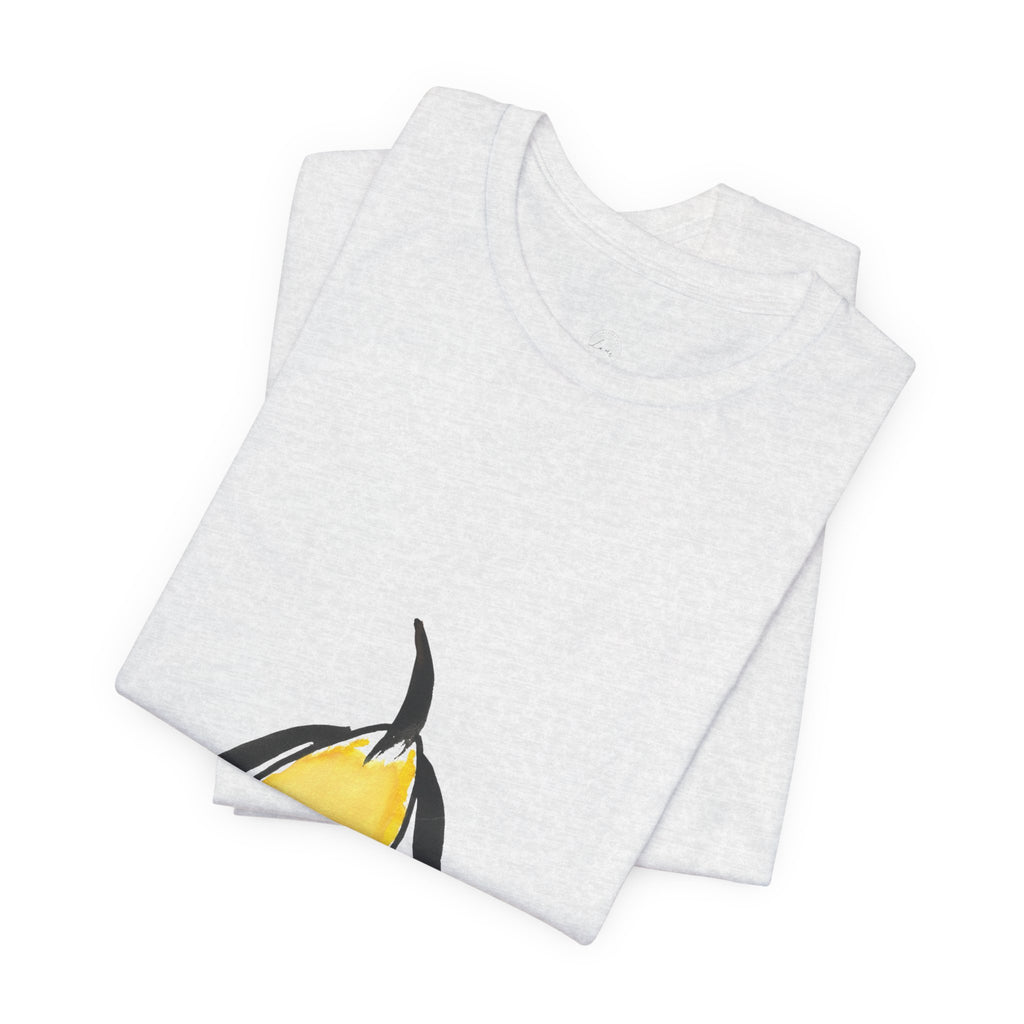 Artist Link: Minimal Yellow Penguin Graphic T-Shirt